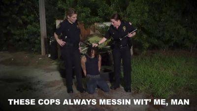 Maggie Green - Joslyn James - Joslyn Jane - Curvy MILF Cops Punish Black Criminal With BBC - Interracial Police Fuck - xxxfiles.com