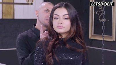Martina Smeraldi - Luca Ferrero - Petite Italian Teen Martina Smeraldi Rough Anal & Throat Fuck - Big Cock Destruction - veryfreeporn.com - Italy