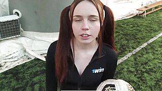 Won a professional footballer - greatest XXX! Horny, dissolute and bare - honey in heat! - ah-me.com