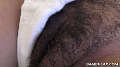 Hairy black pussy creampie - Rita and Nino fuck hard - veryfreeporn.com