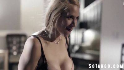 Sarah Vandella - Stepdaughter Gives Birthday Surprise - Threesome with Stepmom and Stepdad - veryfreeporn.com