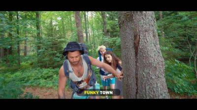 RIM4K. Swap wives, mutual rimming and anal fuck in the forest - hotmovs.com - Russia