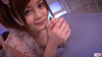 Japanese Cutie Hikaru Ayami Drenched in Cum After a Hot Gangbang - hotmovs.com - Japan