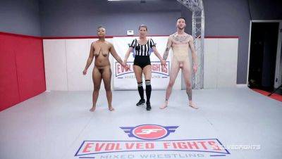 Avery Jane - Avery Jane Naked Wrestling Sex Fight - Rough Fuck & Blowjob with Cody Carter - veryfreeporn.com