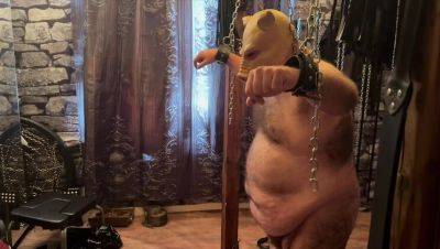 Domina Satana Dominates Piggy with Sensual BDSM Play in Dungeon - porntry.com - Britain