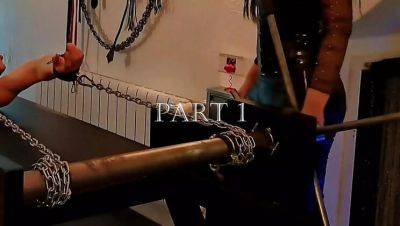 Mistress Luciana Teases Slave with Extreme CBT & Loud Screams - German Big Tits Domination Part 1 - porntry.com - Germany