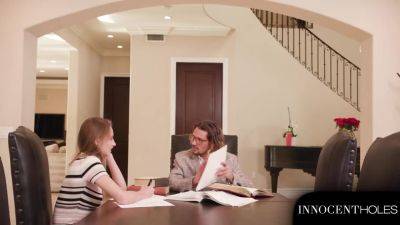 Brunette Bombshell Kyler Quinn Gets Physical With Metaphysics Prof - hotmovs.com - Usa