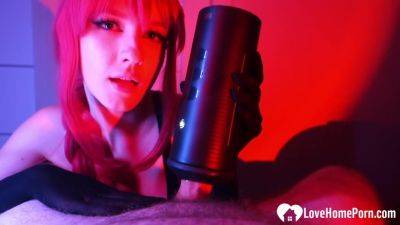 Big T - Wigged Babe Gives Pov Blowjob Like A Pro - hclips.com