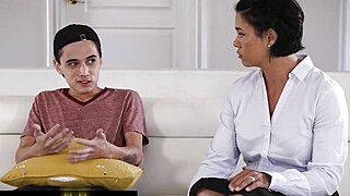 Dana Vespoli - FAMILY SINNERS - Sexy Milf Shows Her Stepson How A Real Experienced Woman Sucks Cock - ah-me.com