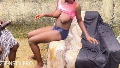 Backyard Fucking with Petite Nigerian Teen Zion - Homemade BBC Enjoyment - xxxfiles.com - Usa - Nigeria