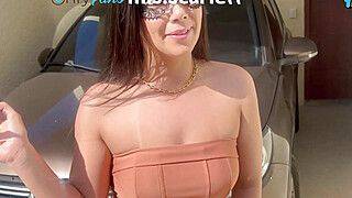 Hot Sexy - Hot dark haired smoking cigarette, wanking in public - astounding sex! - ah-me.com