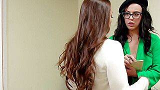 Abigail Mac - Whitney Wright - Trainee pussy licking busty lesbian boss - ah-me.com