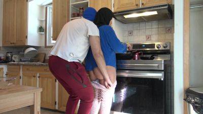 Verified Amateurs - Turkish Stepmother Lets Horny Stepson Fuck Her In The Kitchen - Turk Turbanli - hclips.com - Turkey