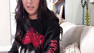 Alex Adams - Alex - Goth Girlfriends vs Horny Step Brother - Effy Cutie and Natasha Noel - Family Therapy - Alex Adams - ah-me.com