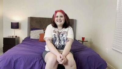 First Time Audition: Curvy PAWG Student Screams on Casting Couch - porntry.com