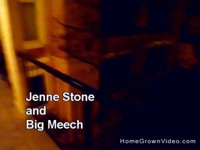 Cum All Over Her Big Titties - Jenne Stone & Big Meech - hotmovs.com