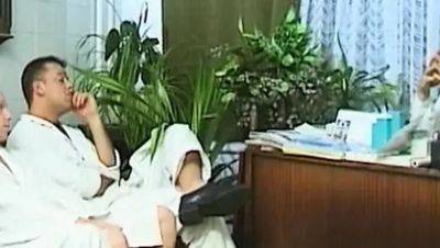 Dieter Von Stein - Sexy German Babe in Stockings Gets Anal Fuck from Doctor - xxxfiles.com - Germany