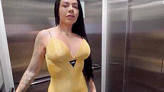 Hot milf in doggystyle with neighbor on balcony, cum-shots and creampies in part1 of XXX! - ah-me.com