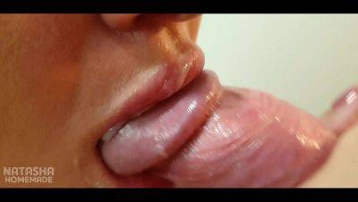 Amateur MILF Upclose Blowjob with Cum in Mouth - veryfreeporn.com