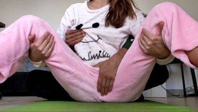 Stepbrother Teases 18yo Stepsister with Small Tits Until She Cums Hard - xxxfiles.com