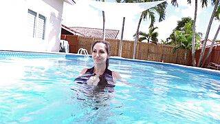 Ava Addams - AVA ADAMS FUCKED AFTER POOL FUN - Ava Addams - ah-me.com