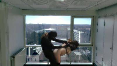 Verified Amateurs - Pregnant Amateur Milf In Straitjacket Fucked In Public Office Building Before Work Lily Corinth - hclips.com - Germany