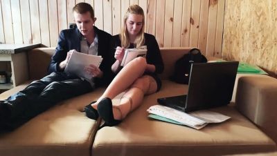 SweetAndFlow Helps Blonde Teen With Homework Then Fucks Her Tight Pussy - xxxfiles.com