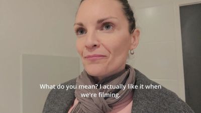 Stranger Fuck: Hot MILF Asks For Doggy Style & Big Ass Creampie in Kitchen - xxxfiles.com - France