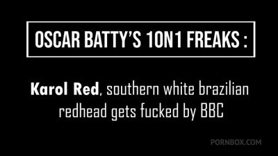 Southern Brazilian White Redhead, Karol Red Gets Ass Fucked By - hotmovs.com - Brazil