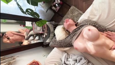 BootyFrutti Big Tits Blonde Orgasm Compilation - Homemade POV Sex with Huge Breasts - porntry.com - Russia