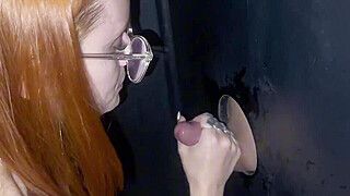 My husband took me and my friend to the gloryhole, to suck and give it really good to the gifted ones! - ah-me.com
