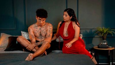 Stepmom Cheers Up StepSon After Breakup - Lina Henao Fucks Thiago Lopez Doggystyle - veryfreeporn.com - Spain - Colombia