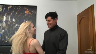 Nesty Squirts and Gets a Creampie Up Her Hot Hairy Blonde Bush - hotmovs.com - Hungary