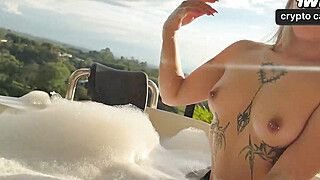 Colombian tart Nath G pounds me in public jacuzzi! Best XXX! - ah-me.com - Colombia