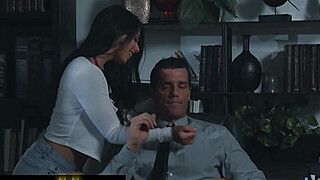 Gina Valentina - Ramon Nomar - Mischievious Girl Teases Her Step Father Until He Can't Resist It Anymore and Takes Her To Pound Town - ah-me.com
