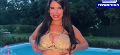 Duncan Saint - I have rough sex with my husband's dad in the pool - Amanda Rabbit and Duncan Saint - inxxx.com