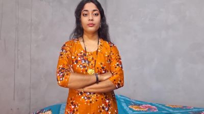 My Big Stepsister Was Angry, We Shared Single Bed, Hardcore Doggy Style - desi-porntube.com - India