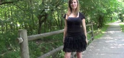 18 year Lucie does her first porn casting - inxxx.com - France