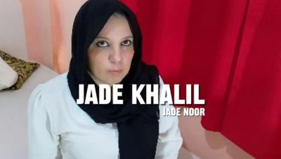 Arab MILF Jade Khalil First Time on Camera with Big Cock and Tight Pussy - porntry.com