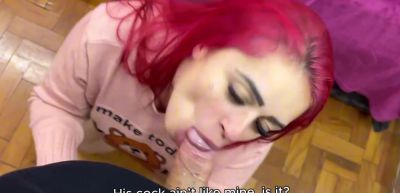 I ded to help... but I just wanted to fuck the sucker's wife (Hotwife Cuckold) - inxxx.com