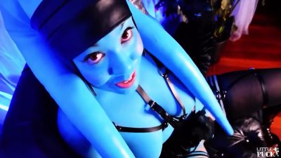 Little Puck - Twilek Alien Slave Star Wars Cosplay - Little Puck - upornia.com