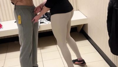 Big Dick Boss Fucks Manager's Throat in Fitting Room - 8 Inch Cock Deep Throat - porntry.com