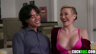 Slim Poke - Adira Allure - Hotwife Squirts on BBC While Cuck Hubby Films - porntry.com