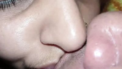 Indian Bhabhi Janvibhabhii Gets Intense Orgasm After Deep Throat Sucking - Hot Homemade Sex with Stepsister Muskaan - veryfreeporn.com - India