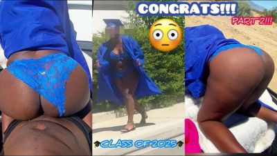 Graduation Day Sex with Ttfreaky - Teen Ebony Petite Gets BBC Car Deepthroat - porntry.com