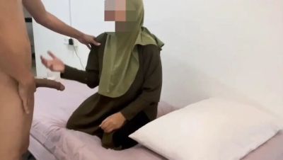 Cheating Wife Fucked by Co-Workers - Amateur Indonesian Hijab Milf Doggy Style & Blowjob - porntry.com - Indonesia - Malaysia