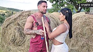 Mariana Martix - Outdoor suck off with massive boobs and a harsh farmer - Mariana Martix and Dandylove - hardcore Latin fun! - ah-me.com