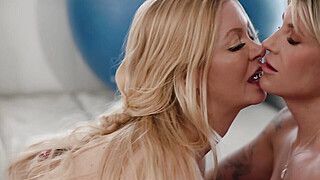 Lesbian Milf - Serene Siren - Watch these 2 MILFs get their pussies really moist - ah-me.com