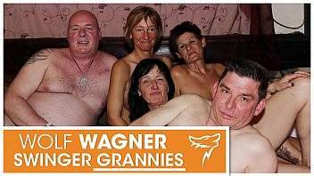 YUCK! Ugly old swingers! Grannies & grandpas have themselves a naughty fuck fest! WolfWagner.com - xvideos.com