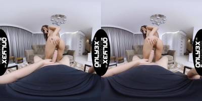 Anal POV with cum on face and tits, full VR - alphaporno.com